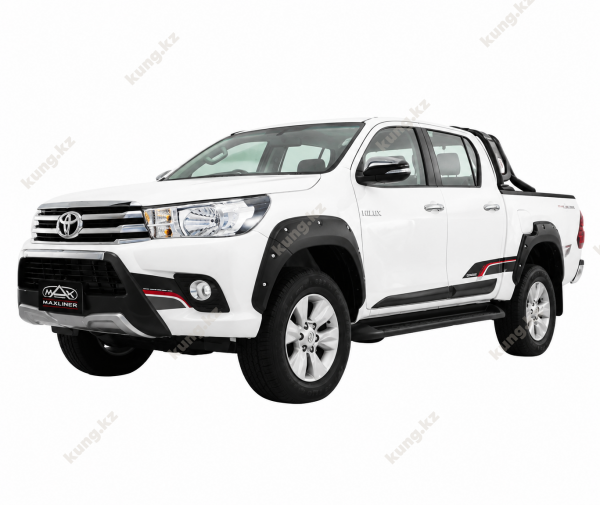 Молдинги боковые (фактурные) Maxside molding для TOYOTA HILUX REVO